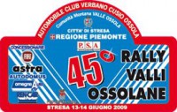 45° Rally Valli Ossolane